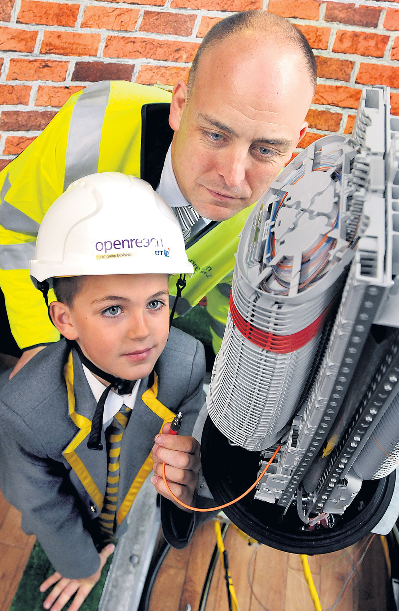The fibre optic revolution arrives at Greenbank