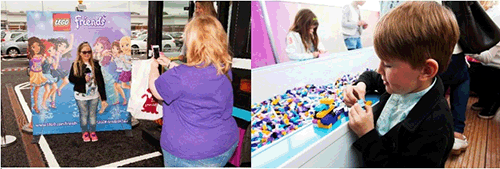 ALL ABOARD THE LEGO TOUR BUS