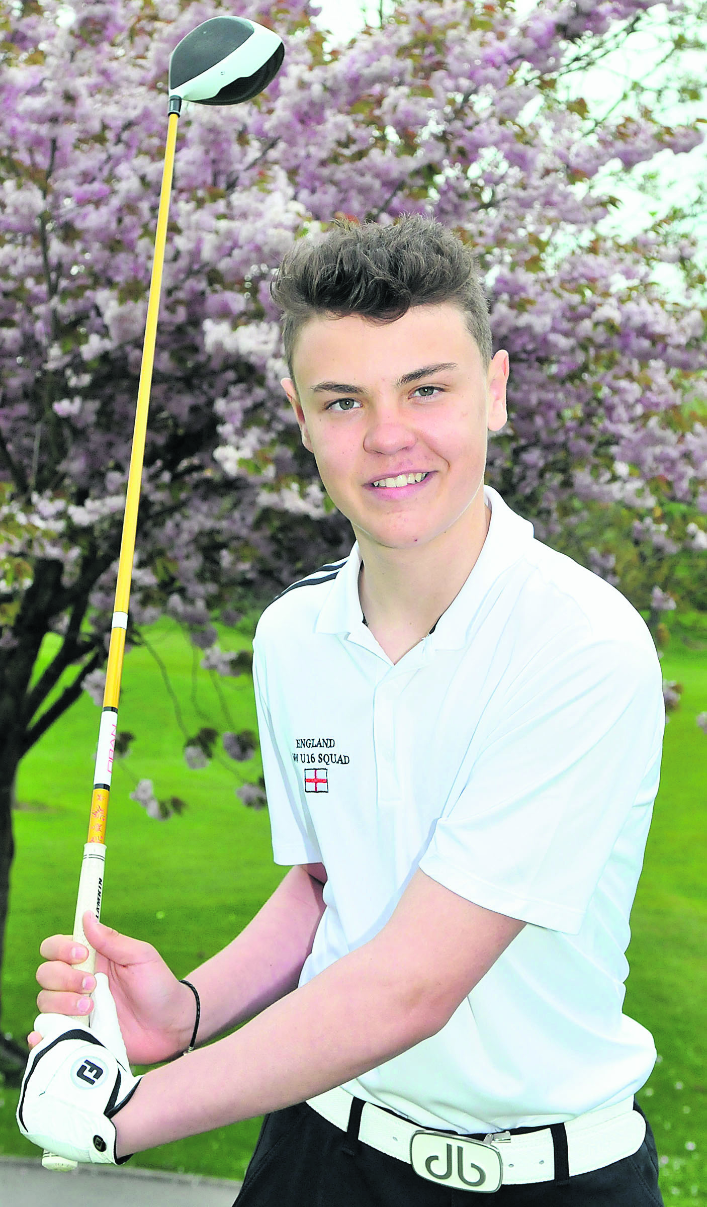 Teen golfer in seventh heaven